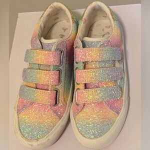Next UK size 2Y Glittery Rainbow Kids Shoes